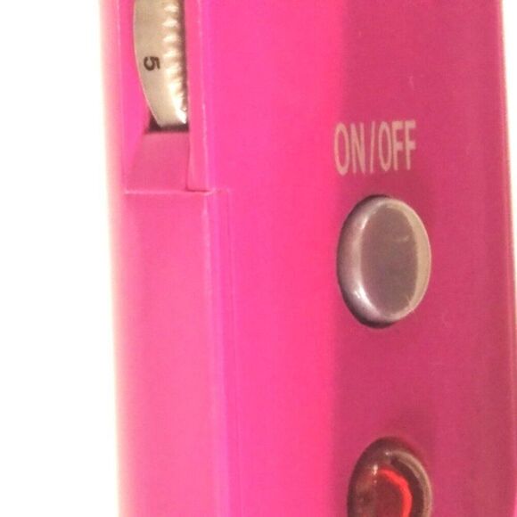 Conair Ceramic Flat Iron Instant Heat Plus Ultra Smooth 1 inch Tourmaline Pink - Picture 5 of 8